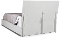 Verona White Platform Bed