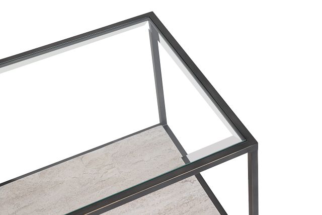 Harlow Glass End Table