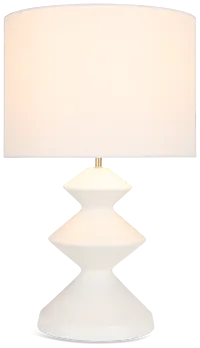 Evelynn White Table Lamp