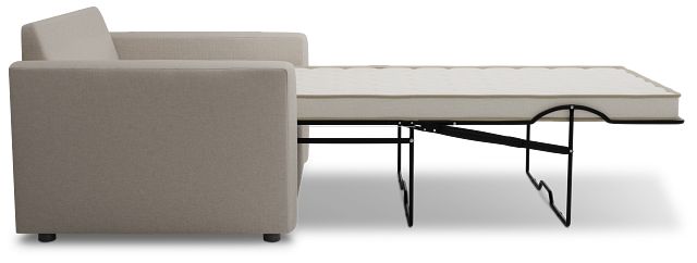 Siesta Suave Beige Fabric Innerspring Sleeper