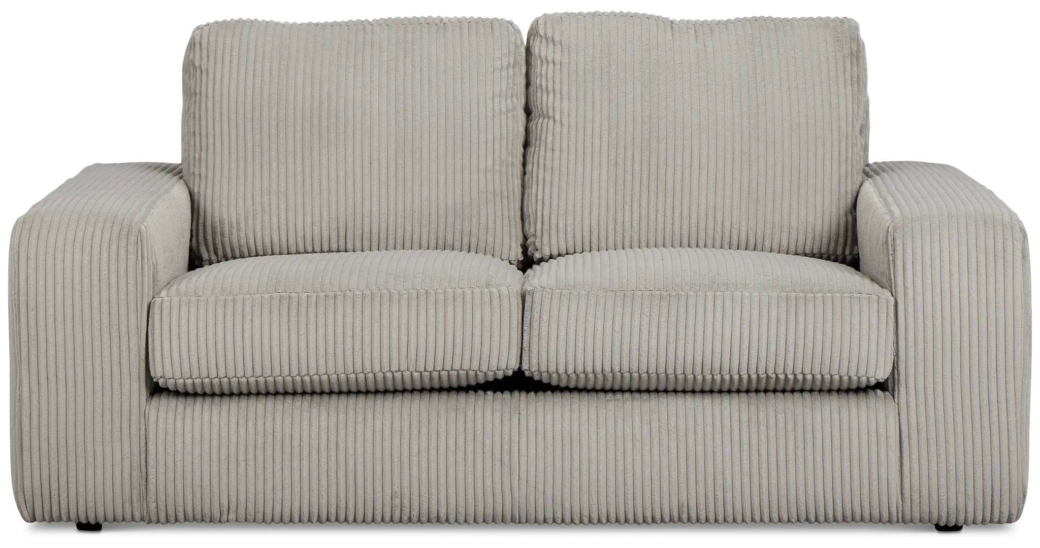 Charlie Gray Fabric Loveseat Charlie Gray Fabric Loveseat