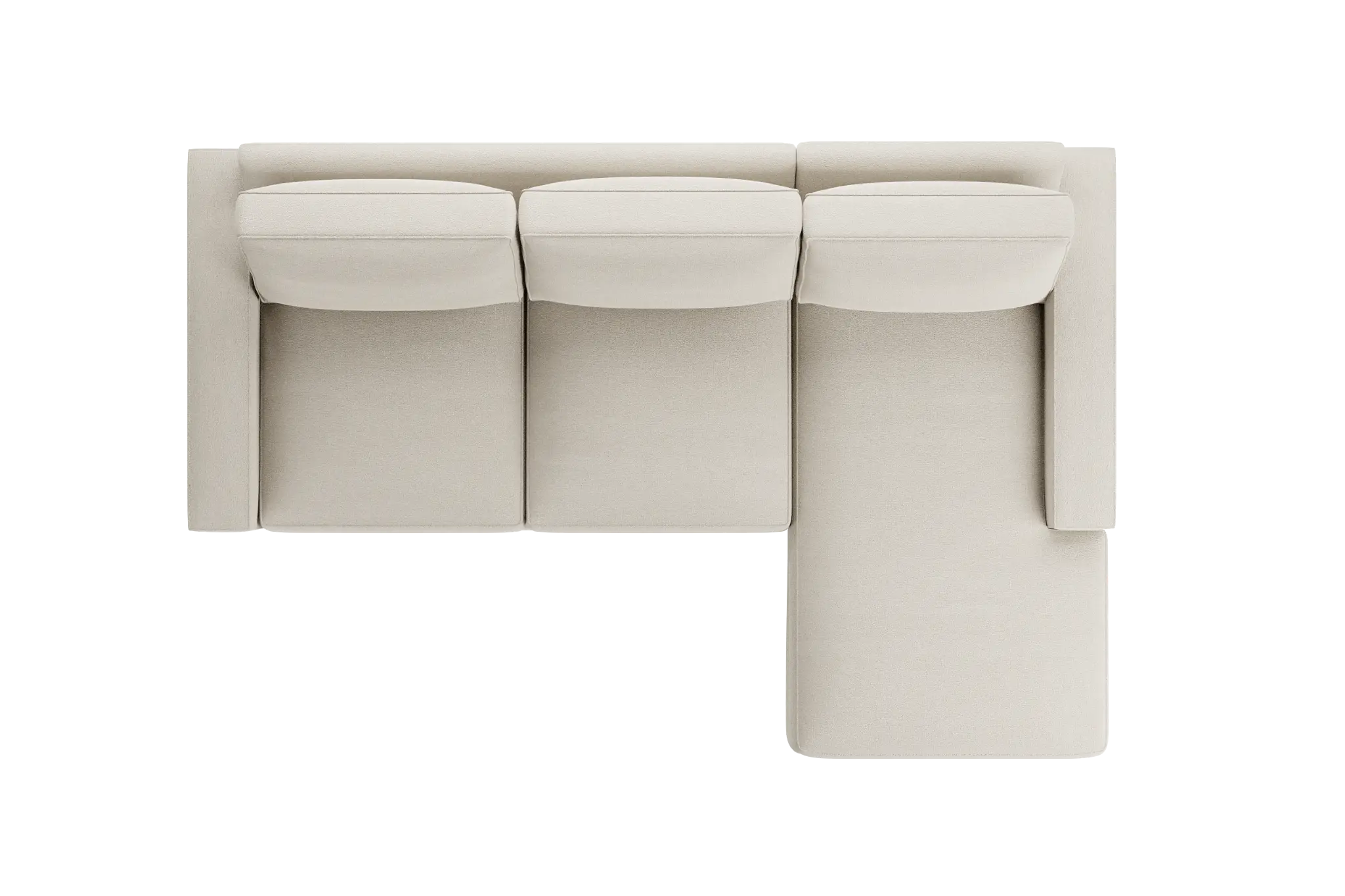 Edgewater Elite Ivory Right Chaise Sectional Edgewater Elite Ivory Right Chaise Sectional