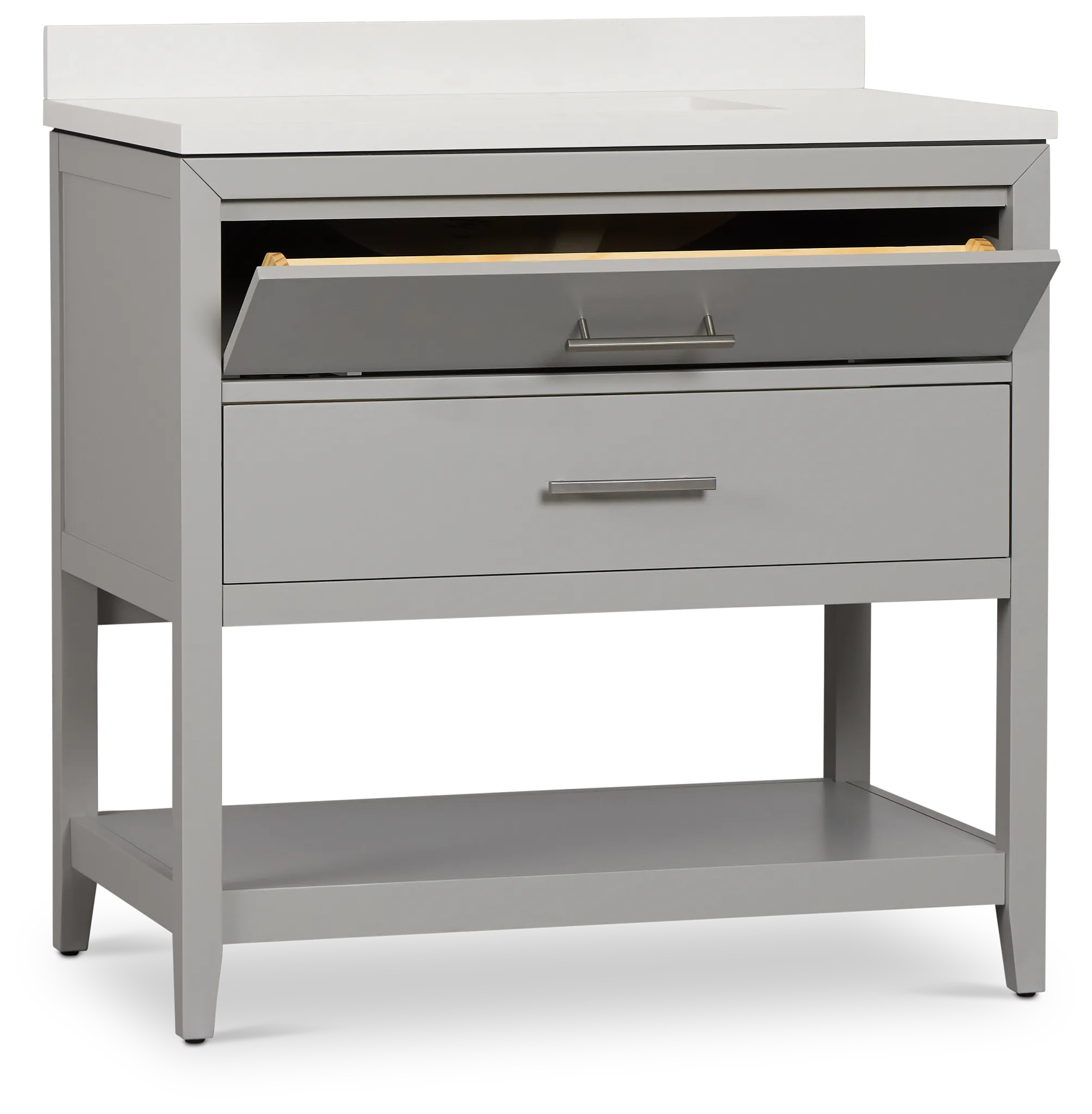 Alden Gray 36" Single Bathroom Vanity