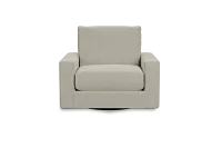 Edgewater Suave Beige Swivel Chair