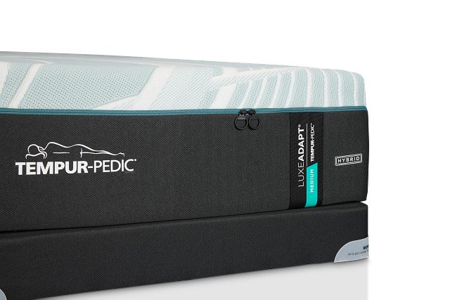 Tempur-pedic Tempur-luxeadapt Medium Hybrid Low-profile Mattress Set