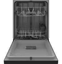 Ge 450 Series Black Built In Dishwasher
