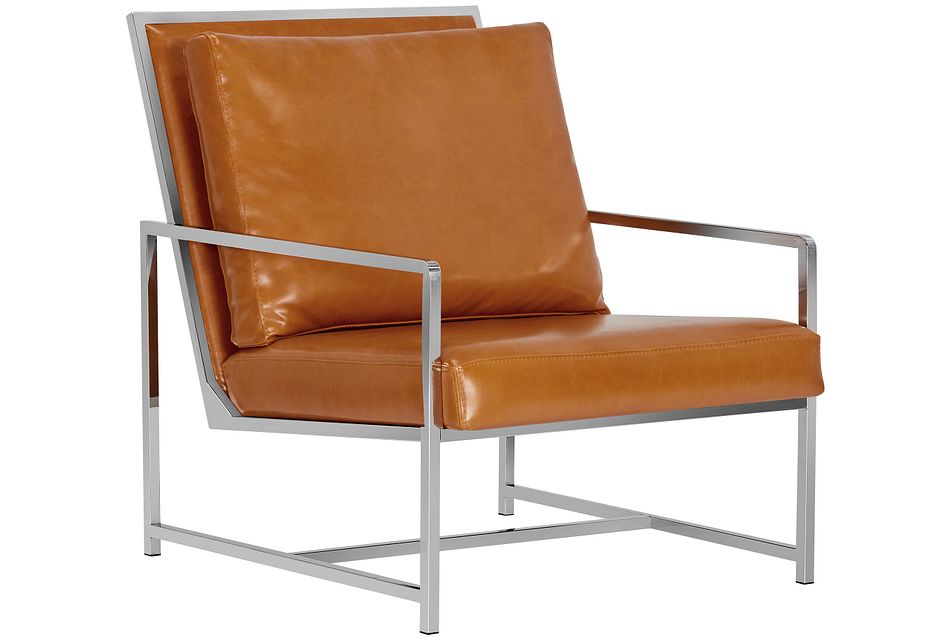 Harvey Medium Brown Uph Accent Chair Home Accents Accent Chairs City Furniture