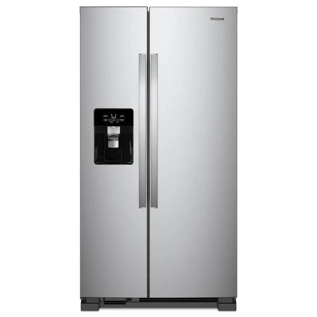 Whirlpool 325 Series Stainless Steel Side By Side Refrigerator Whirlpool 325 Series Stainless Steel Side By Side Refrigerator