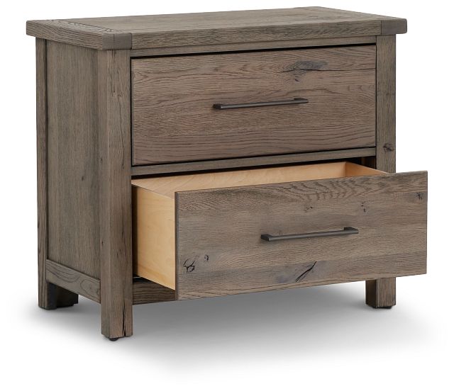 Salt Lake Gray Nightstand