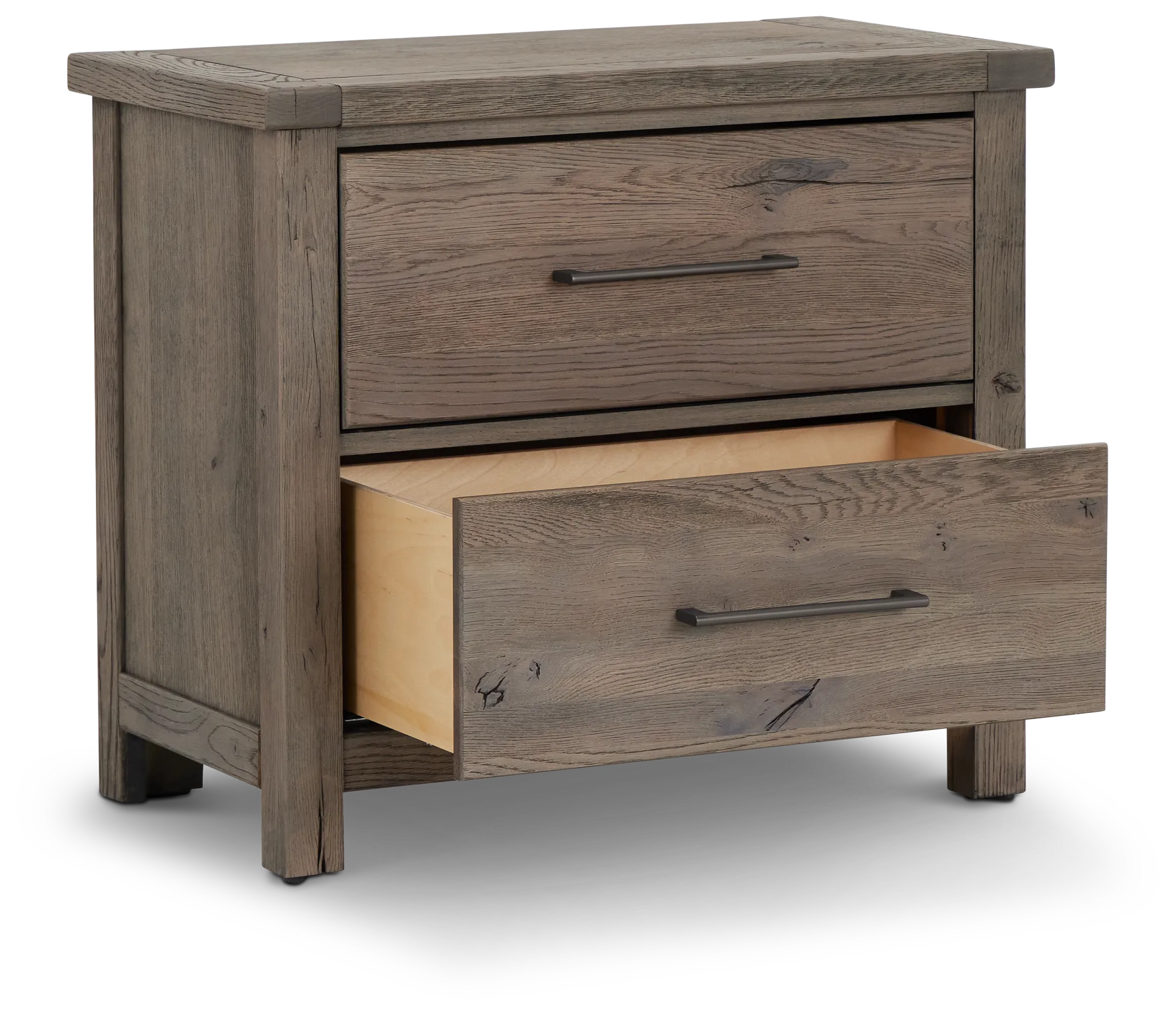 Salt Lake Gray Nightstand