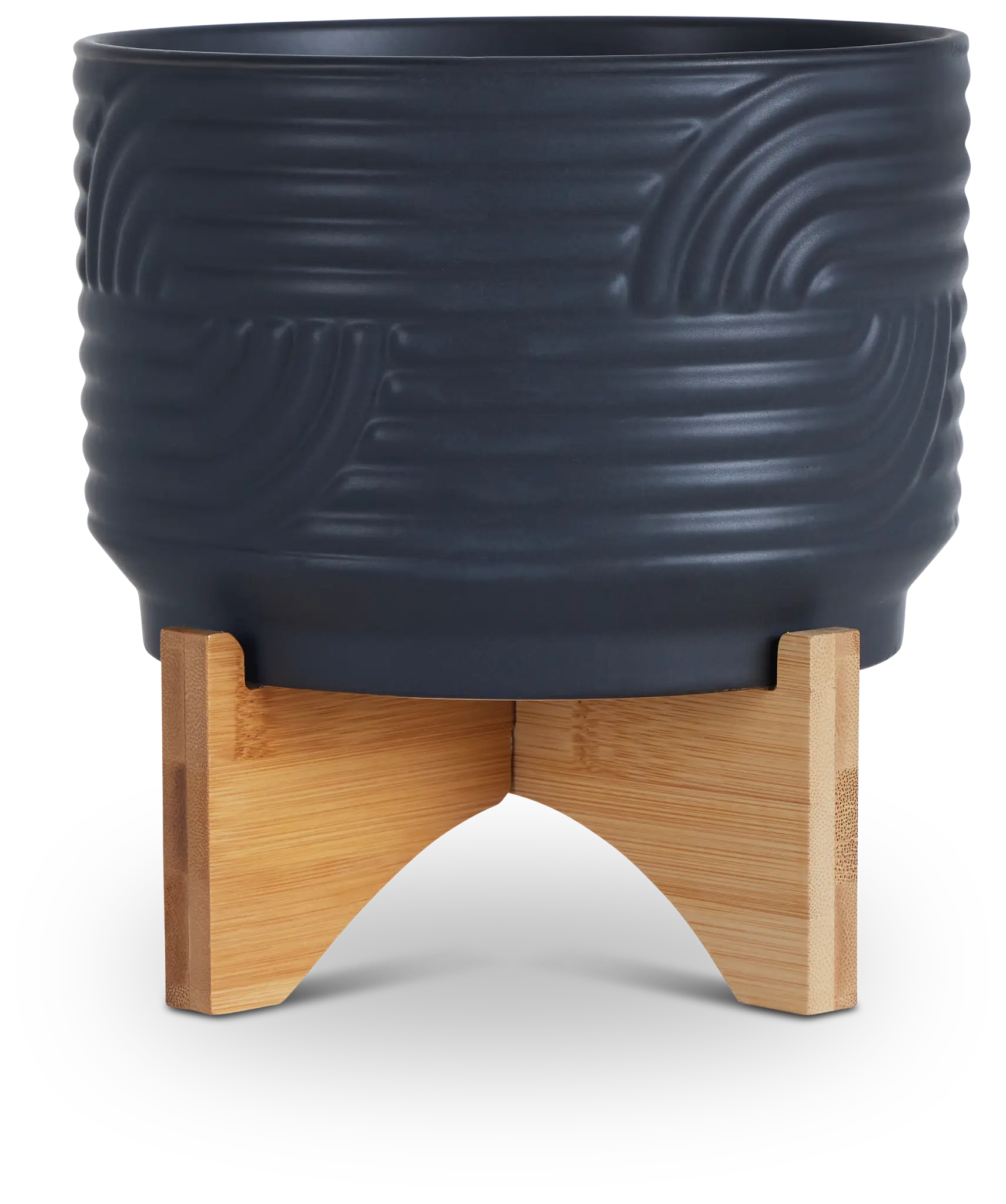 Opal Black Planter Opal Black Planter