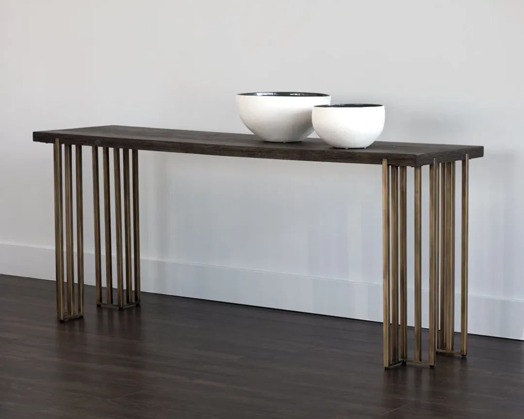 Raban Dark Tone Console Table