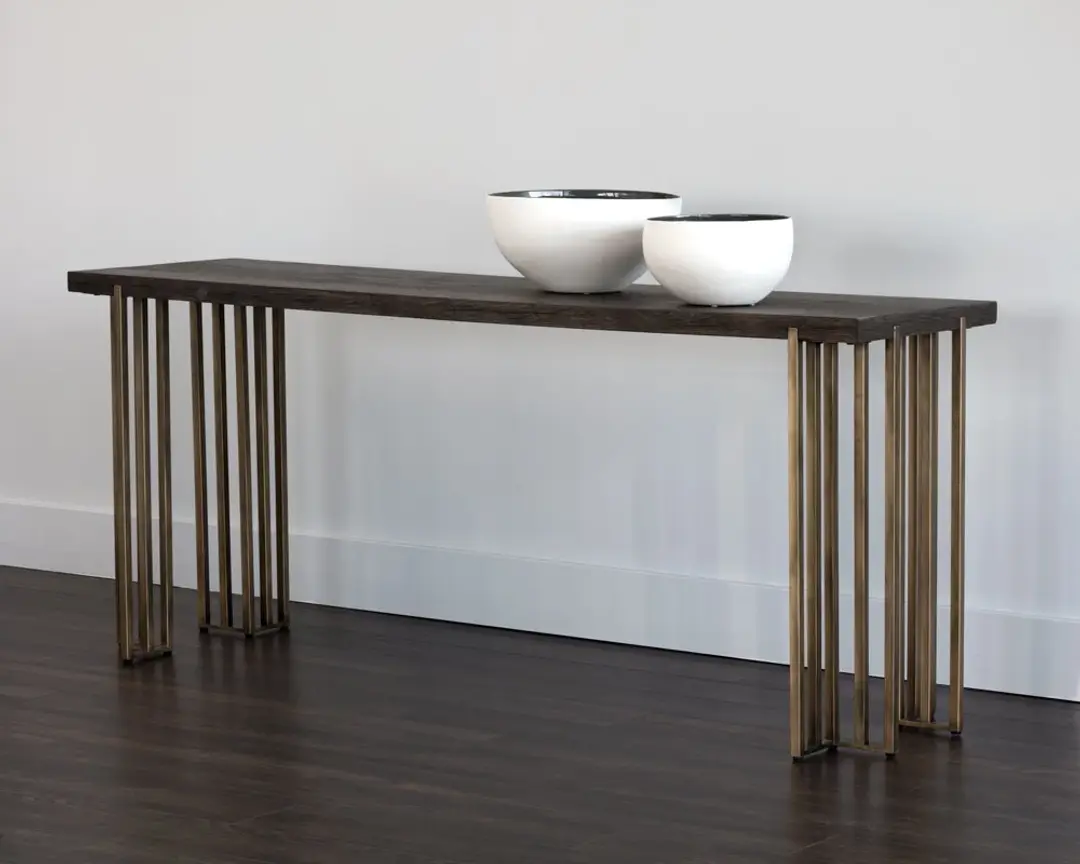 Raban Dark Tone Console Table Raban Dark Tone Console Table