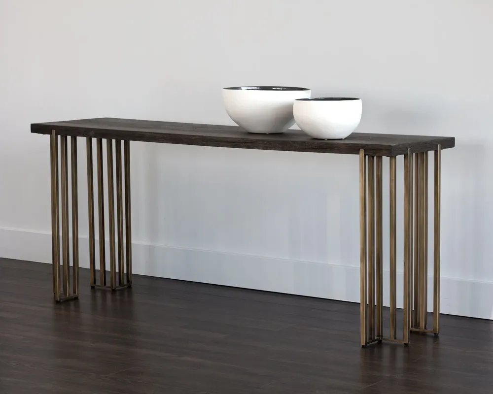 Raban Dark Tone Console Table