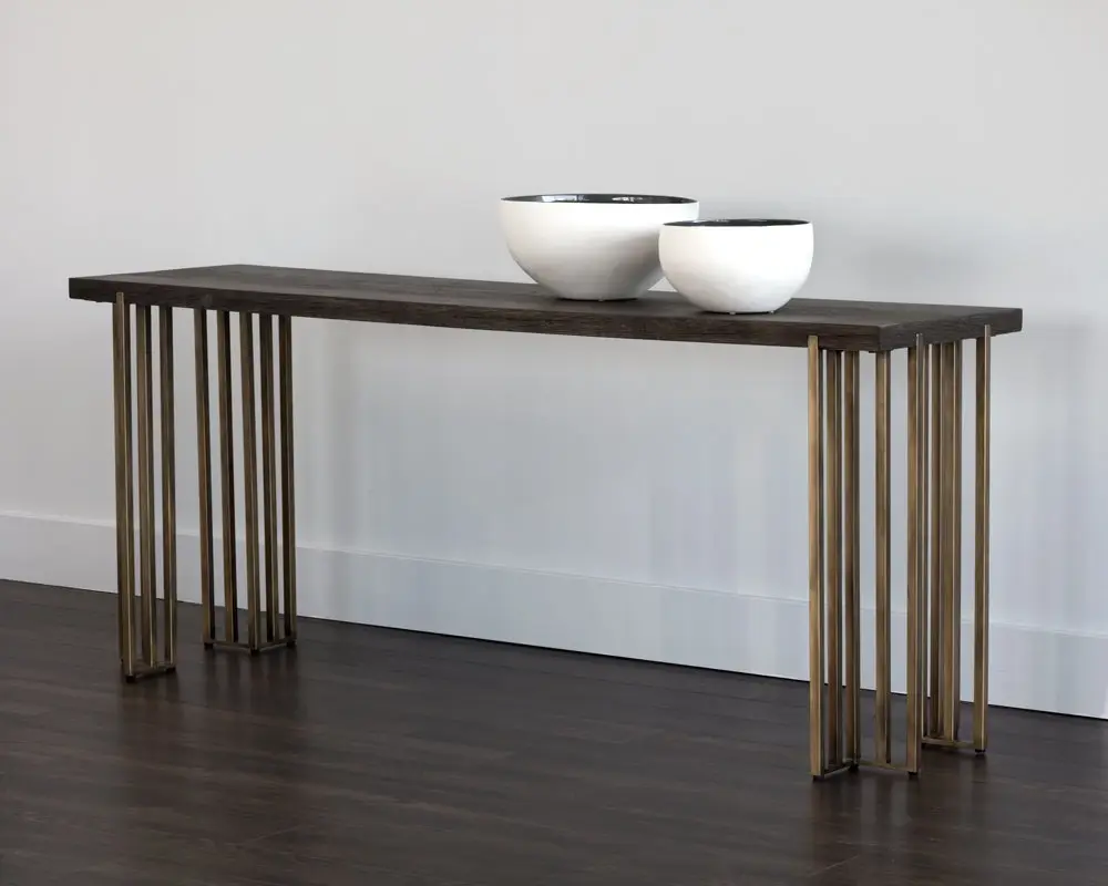 Raban Dark Tone Console Table Raban Dark Tone Console Table