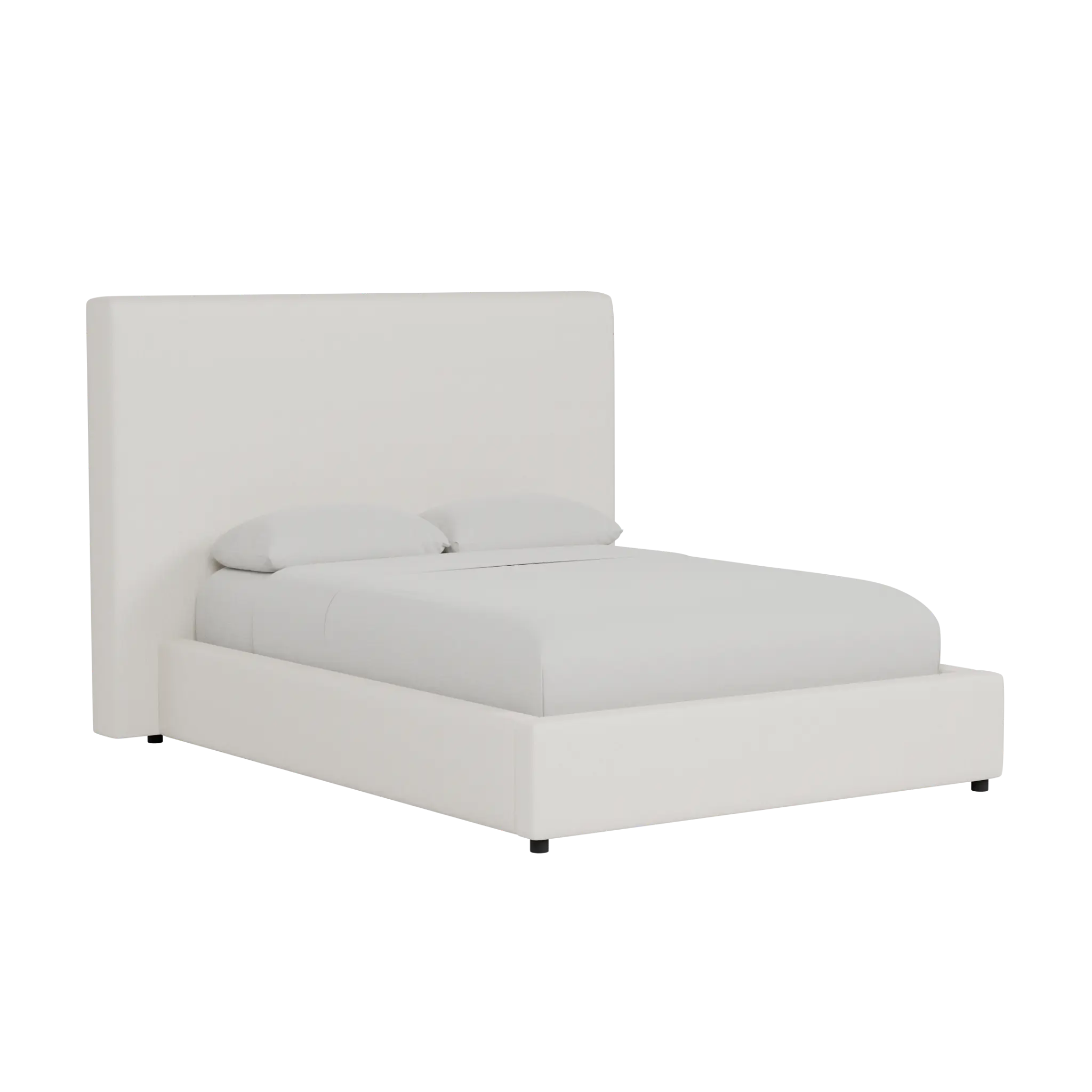 Grayton Gellar Beige 54" Upholstered Platform Bed Grayton Gellar Beige 54" Upholstered Platform Bed