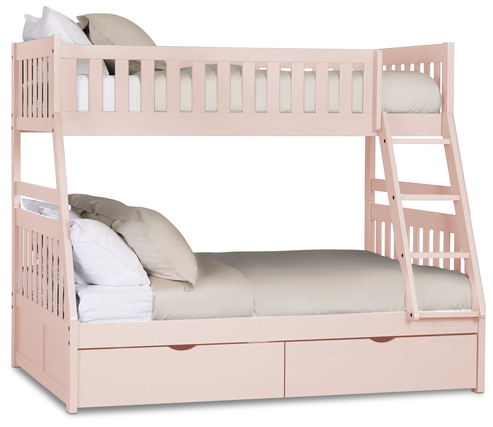 Charleston Pink Storage Bunk Bed