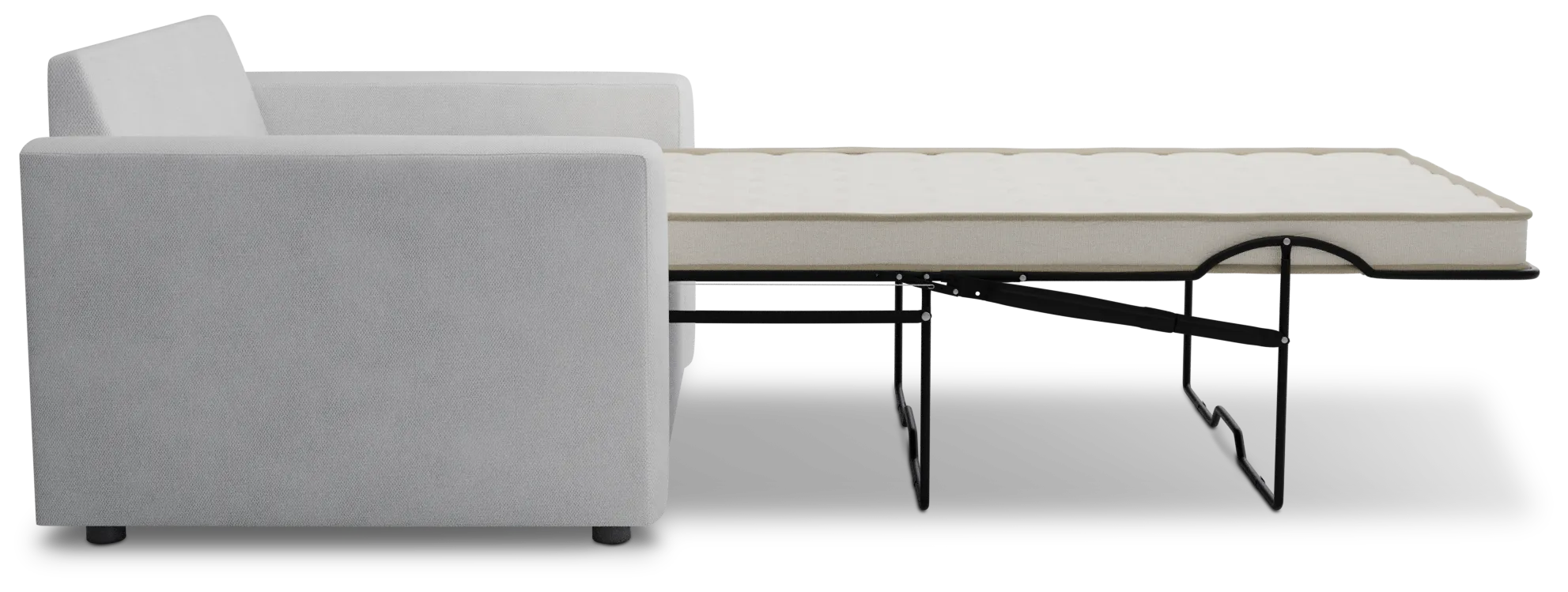 Siesta Peyton White Fabric Innerspring Sleeper