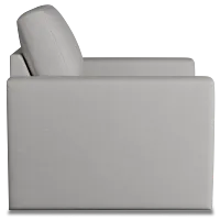 Citymod Light Gray Fabric Swivel Chair