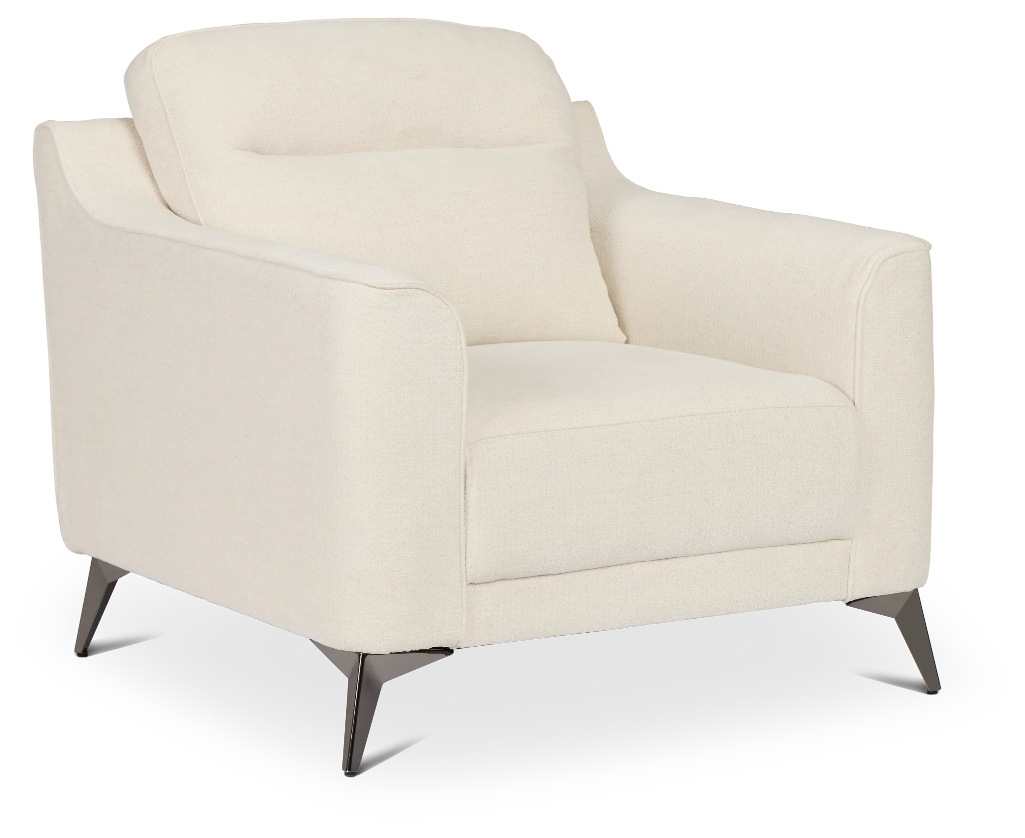 Talia Light Beige Fabric Chair