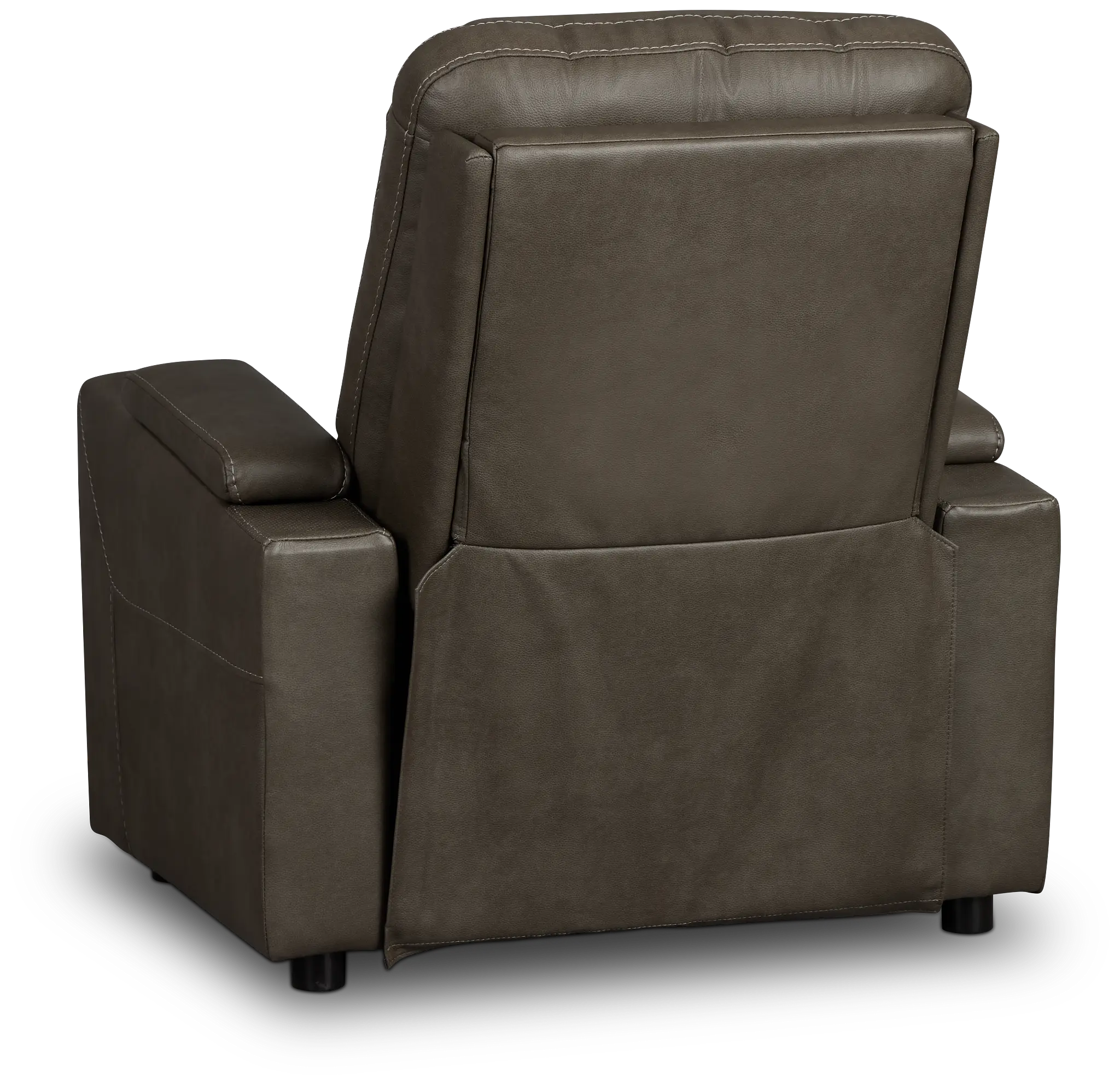 Vantage Dark Gray Micro Power Recliner Vantage Dark Gray Micro Power Recliner