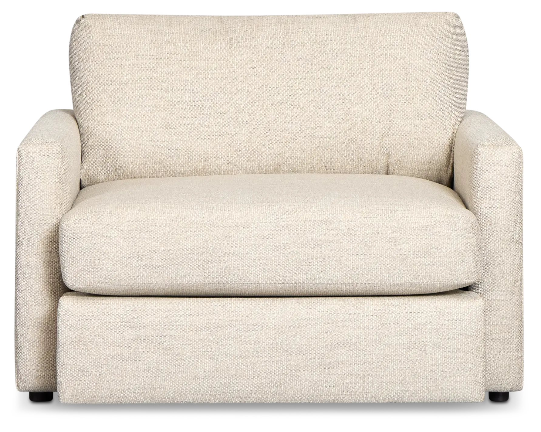 Maxwell Light Gray Fabric Oversized Chair Maxwell Light Gray Fabric Oversized Chair