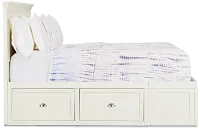 Spencer Ivory 6-drawer Platform Storage Bed