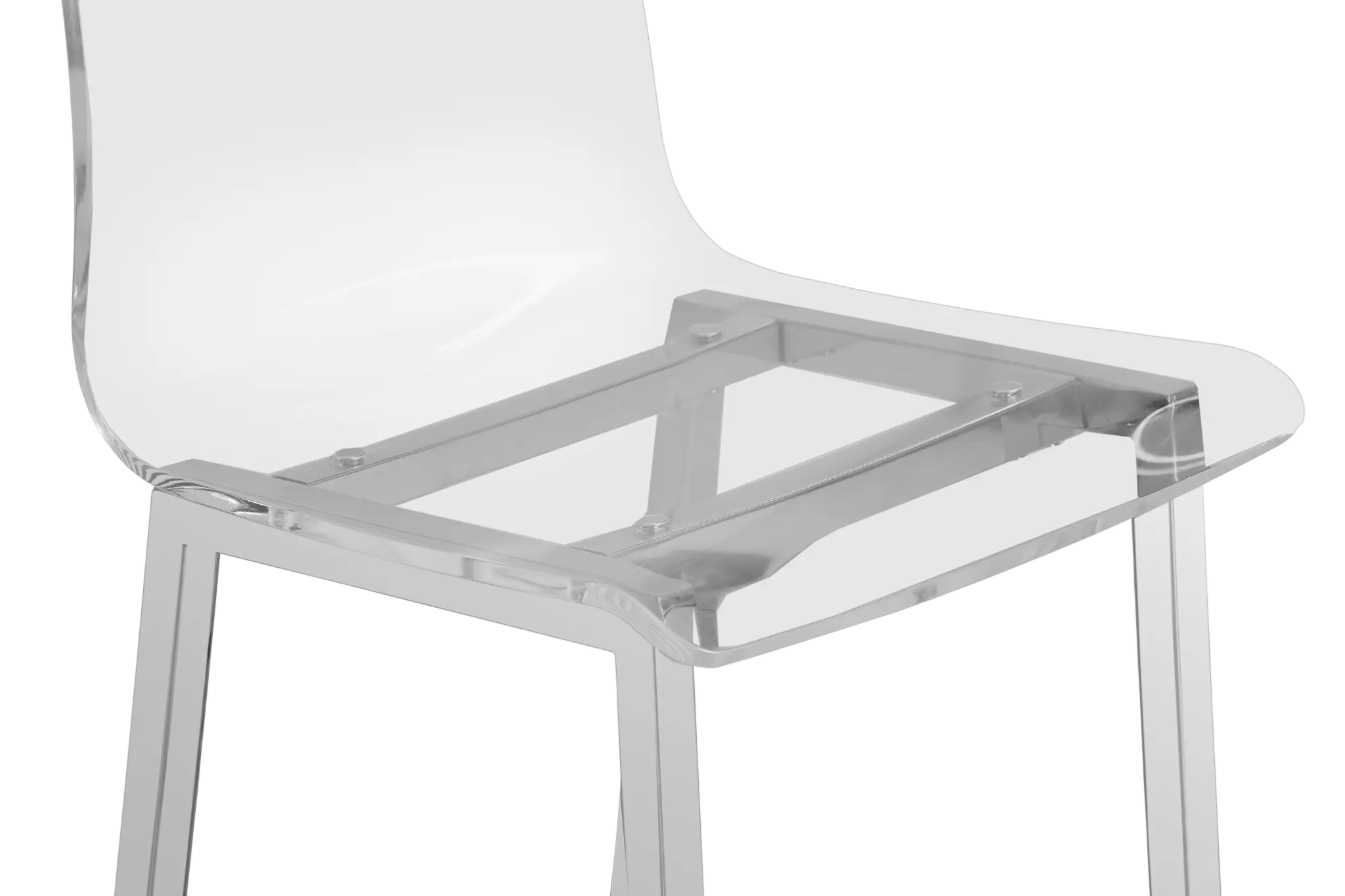 Denmark Acrylic 24" Barstool Denmark Acrylic 24" Barstool