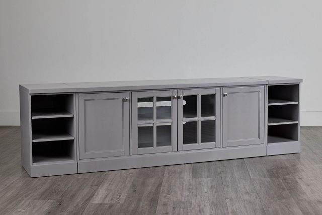 Newport Gray 108" Tv Stand