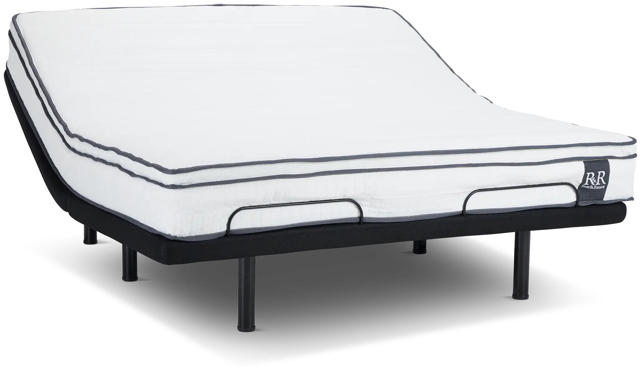 Rest & Renew By Zinus 10" Hybrid Deluxe Adjustable Mattress Set Rest & Renew By Zinus 10" Hybrid Deluxe Adjustable Mattress Set