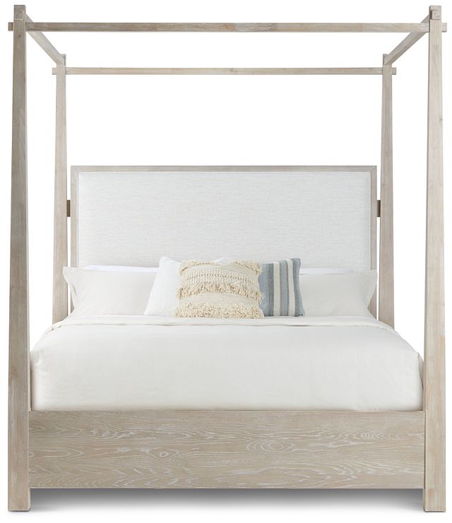 Boca Grande Two-tone Uph Canopy Bed (6)