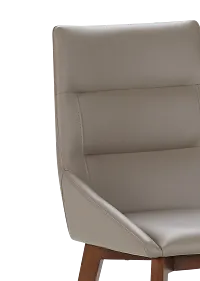 Fresno Taupe Upholstered Side Chair