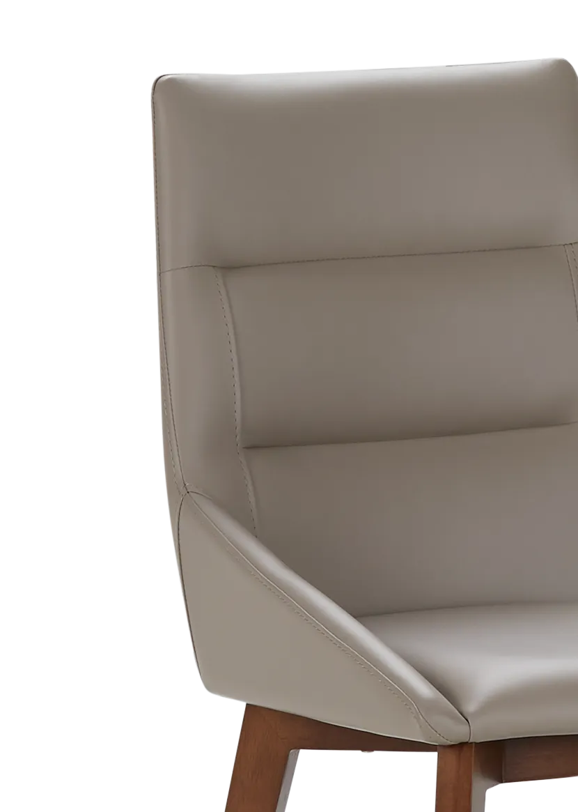 Fresno Taupe Upholstered Side Chair