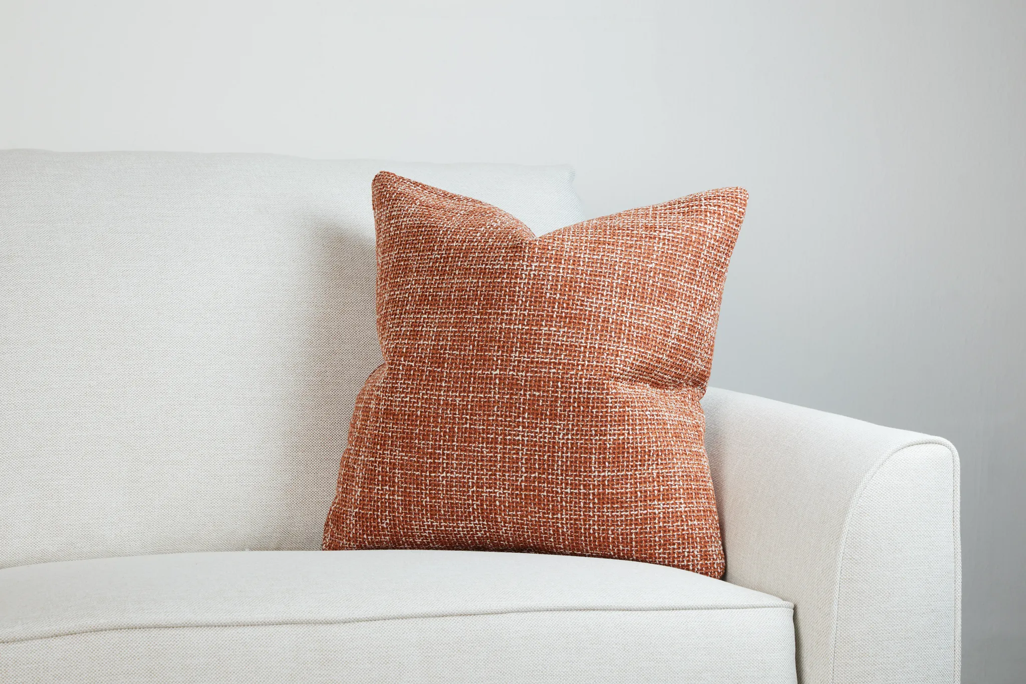 Sutt Orange 20" Accent Pillow