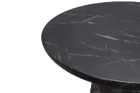 Merrick Black Round Coffee Table