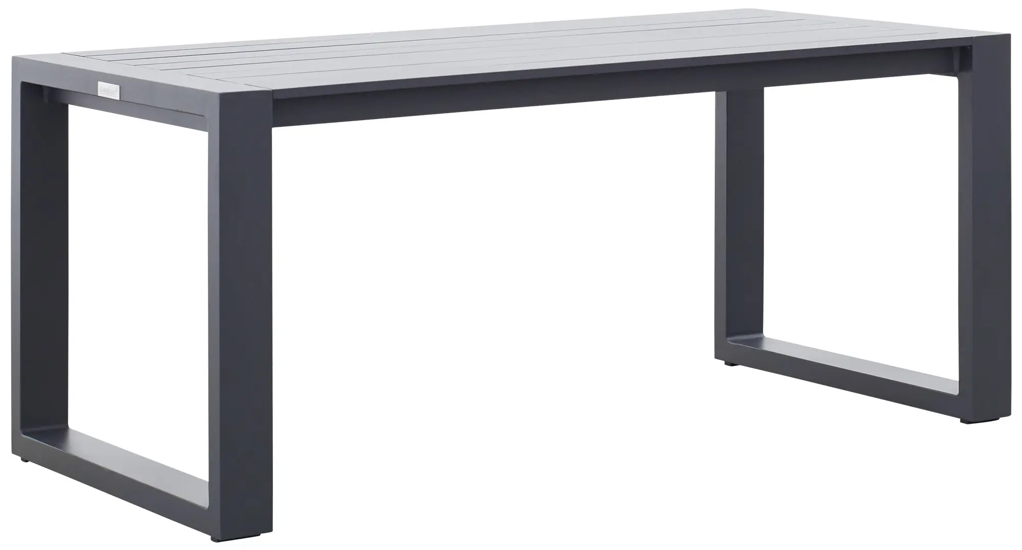 Linear2 Dark Gray Aluminum Coffee Table Linear2 Dark Gray Aluminum Coffee Table