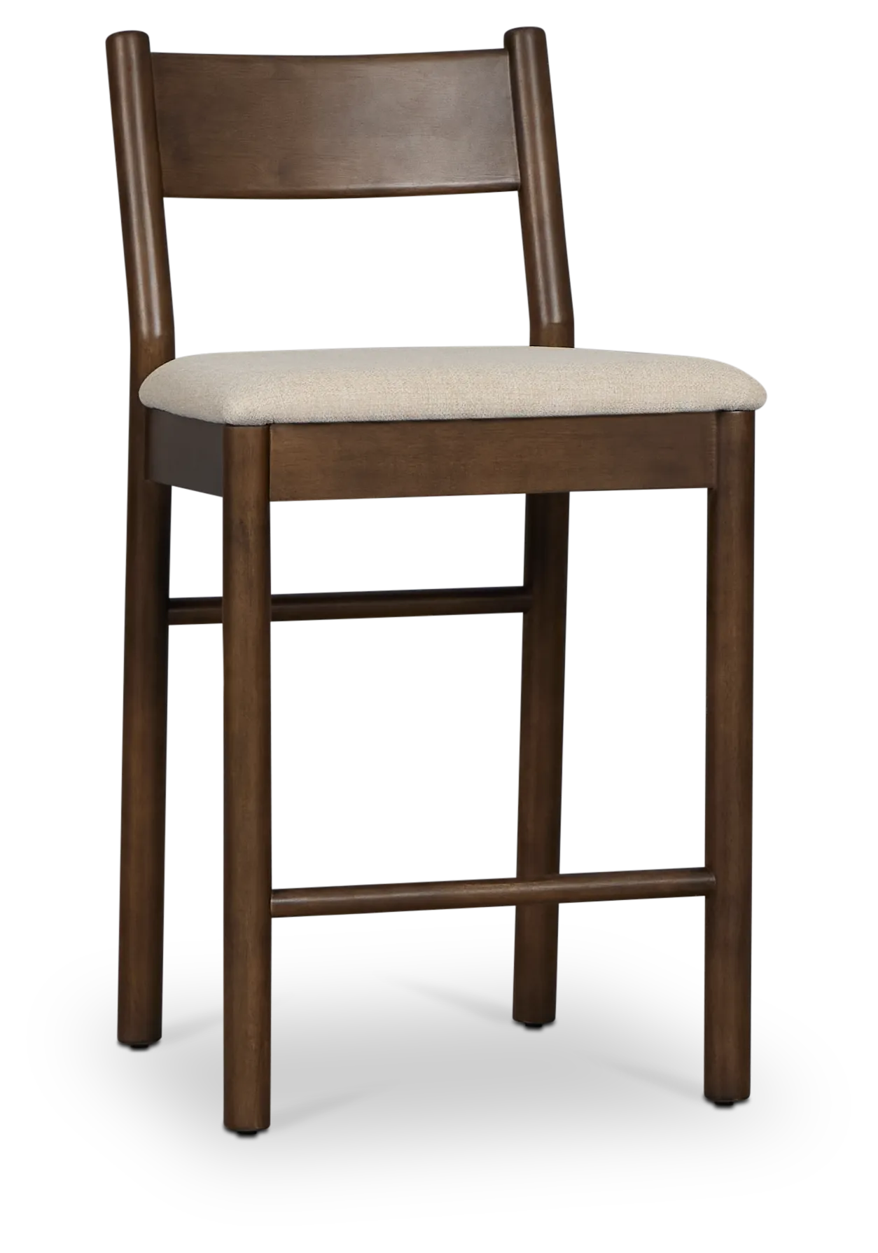 Rochester Dark Tone 24" Upholstered Barstool