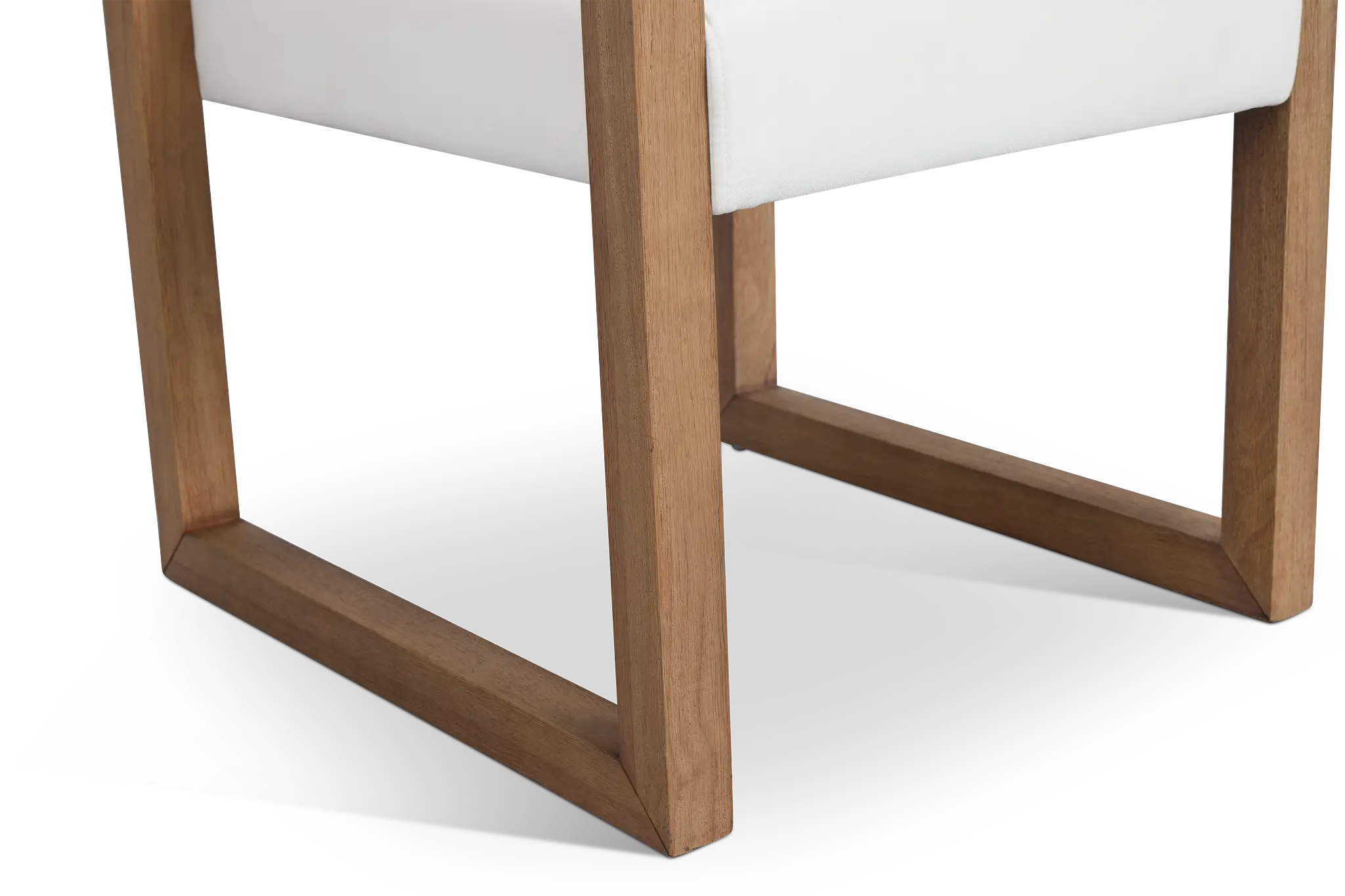 Haven White Upholstered Arm Chair Haven White Upholstered Arm Chair