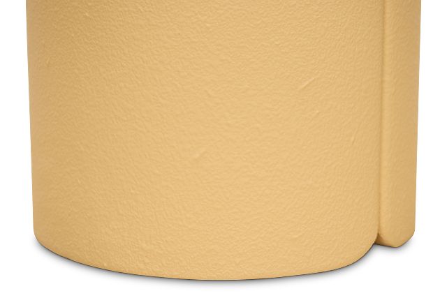 Mamizu Polyresin Yellow Planter
