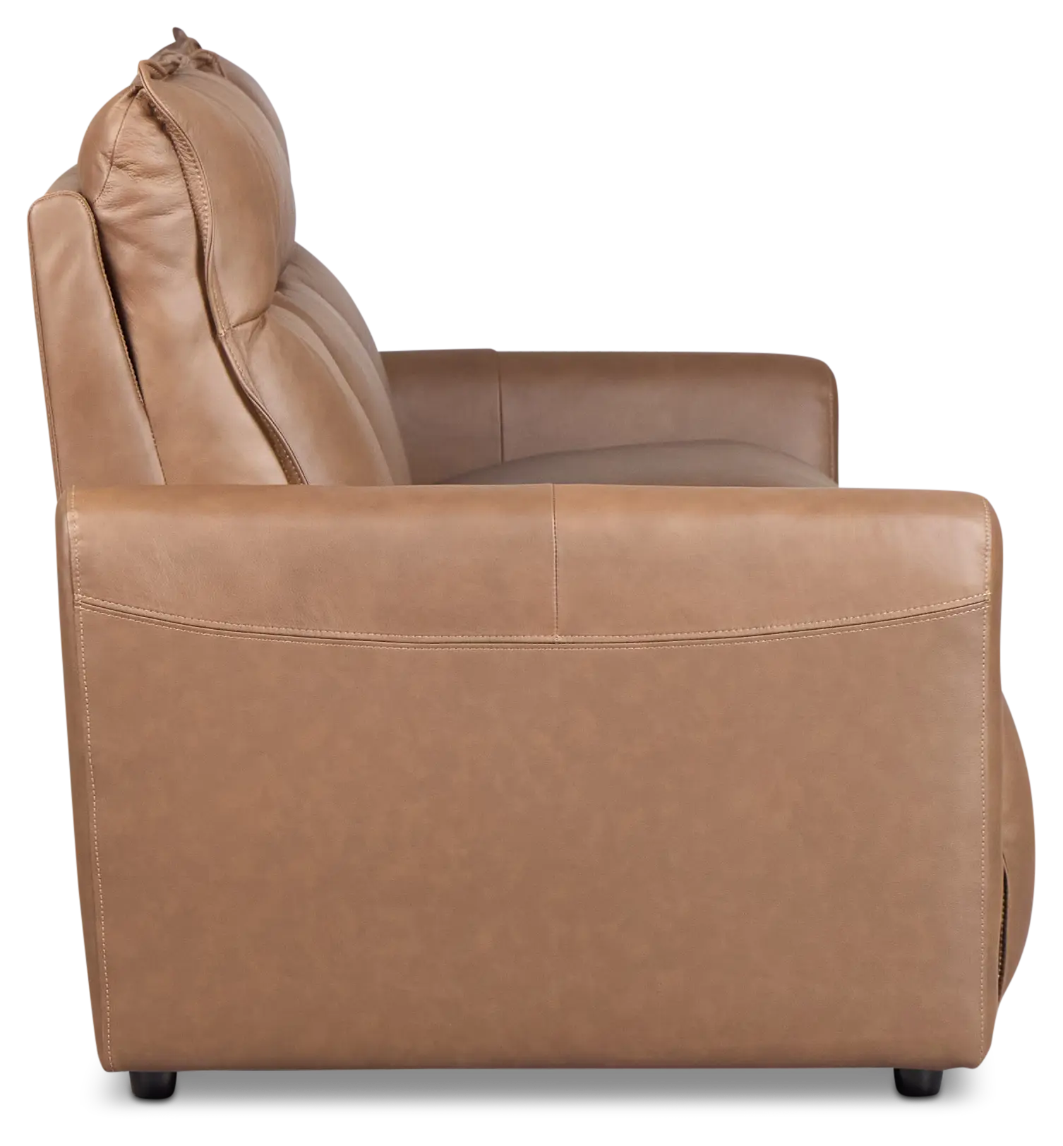 Edison Dark Brown Lthr/vinyl 3-piece Modular Power Sofa Edison Dark Brown Lthr/vinyl 3-piece Modular Power Sofa