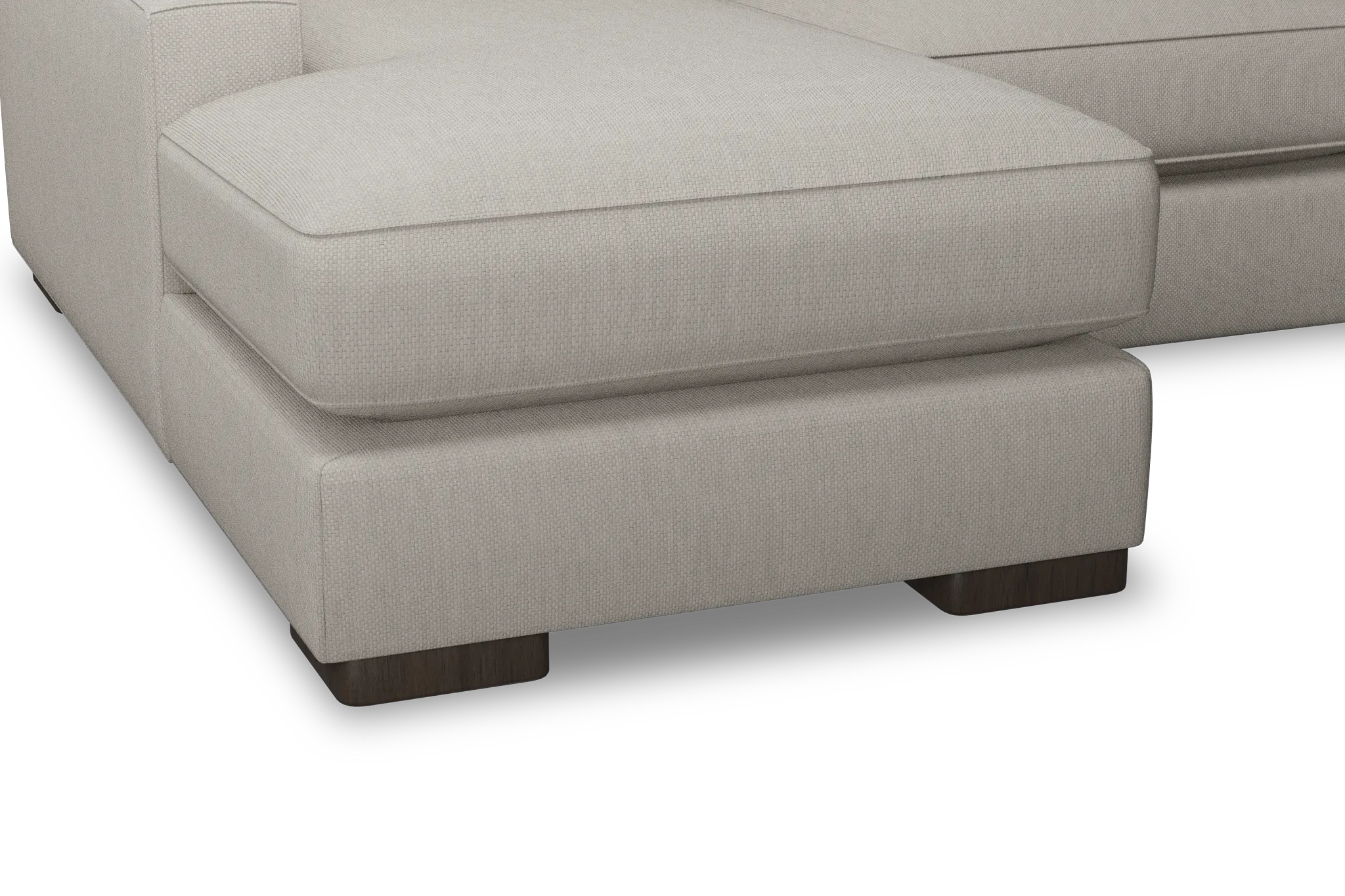 Edgewater Revenue Beige Large Left Chaise Sectional