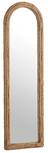 Coast Jute Floor Mirror