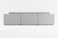 Destin Revenue Gray Fabric 8-piece Modular Sectional