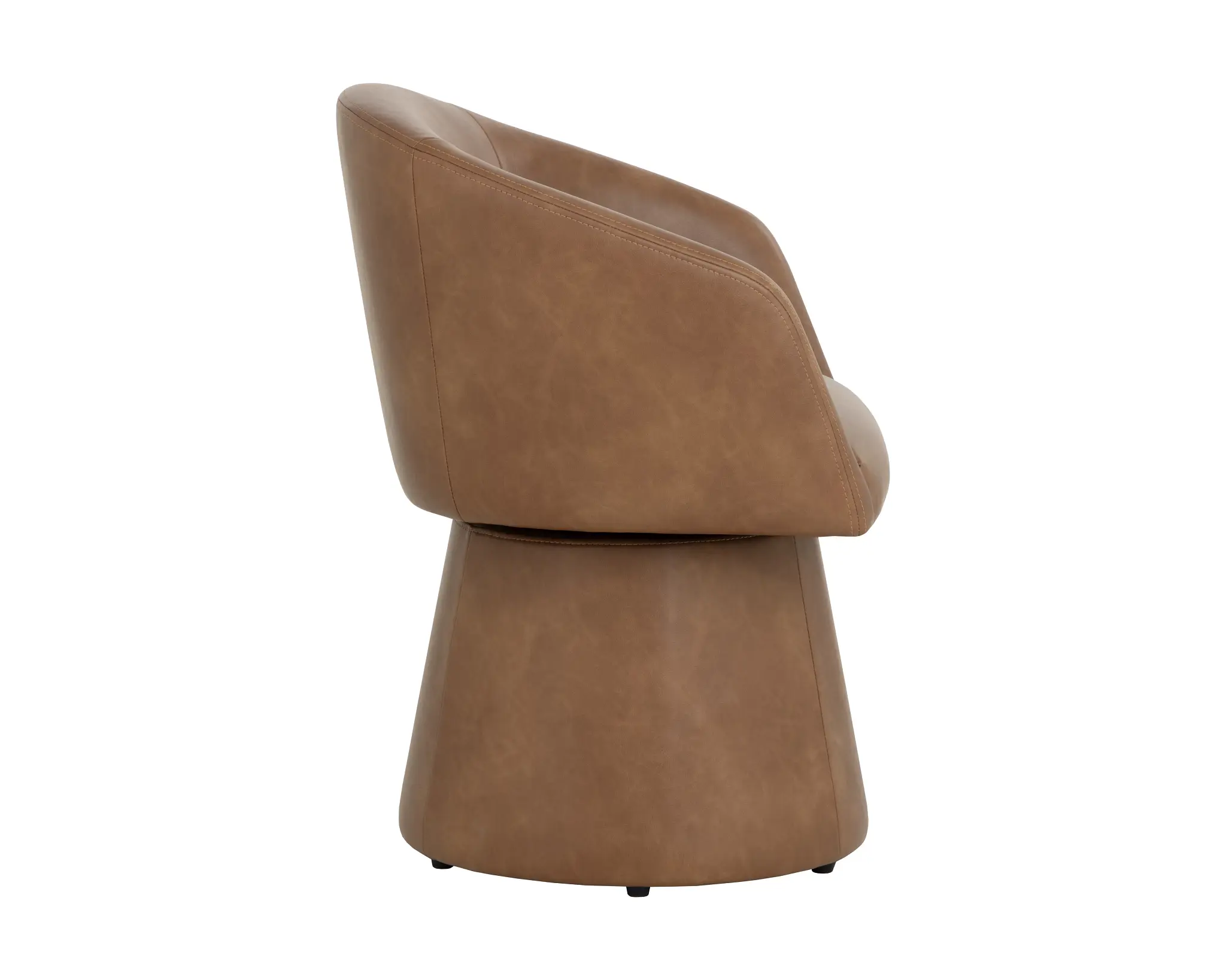 Wells Brown Lthr/vinyl Upholstered Arm Chair Wells Brown Lthr/vinyl Upholstered Arm Chair