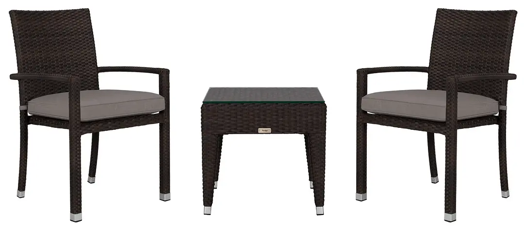 Zen Gray Small Balcony Set Zen Gray Small Balcony Set