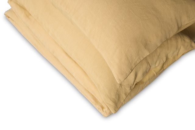 Palomis Yellow 3-piece Duvet Set