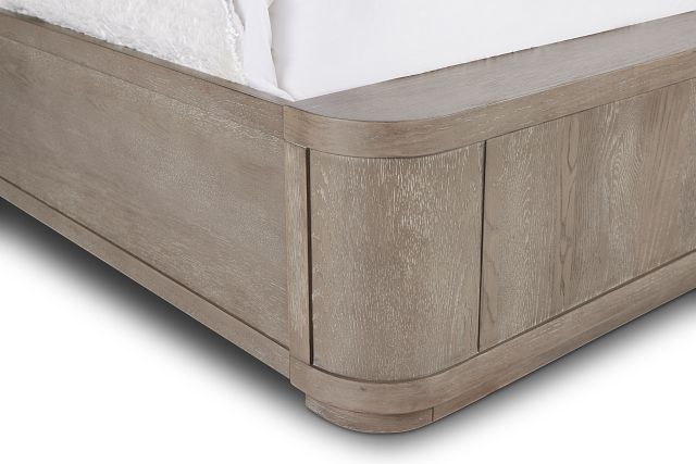 Soho Light Tone Platform Bed