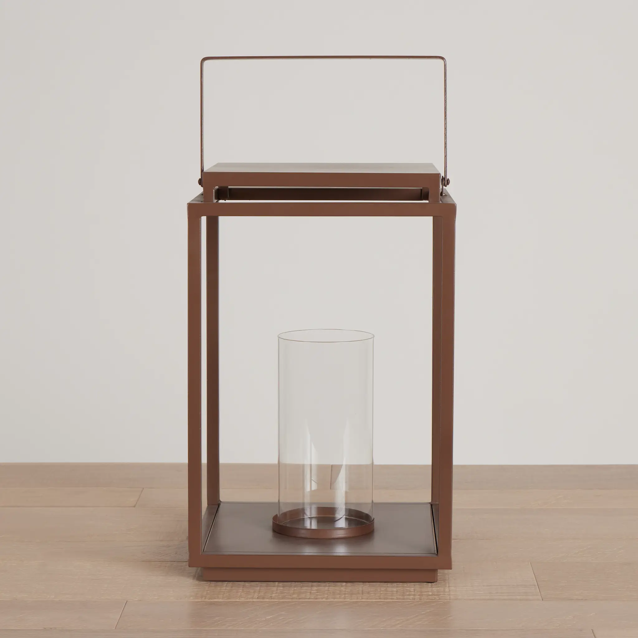 Kilia Brown Large Lantern Kilia Brown Large Lantern