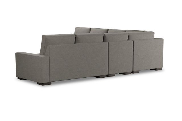 Edgewater Maguire Pewter Large Two-arm Sectional