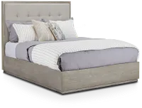 Madden Light Tone Wood Platform Bed